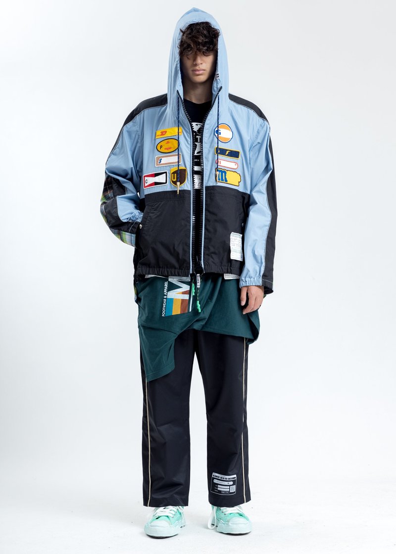Mihara Yasuhiro Back Docking Denim Jacket - Blue | Garmentory