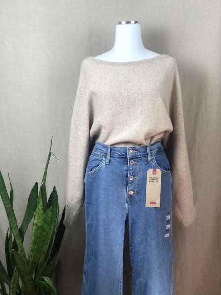 mile high cropped wide leg