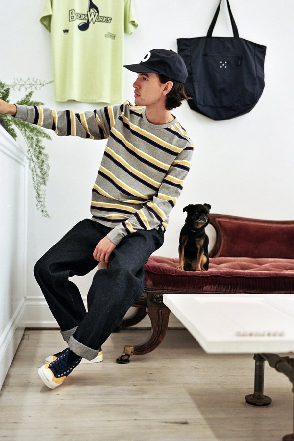 Pop Trading Company Striped Longsleeve - Multicolor