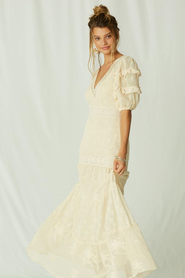 Jen's Pirate Booty Rainforest Maxi Dress - Natural | Garmentory