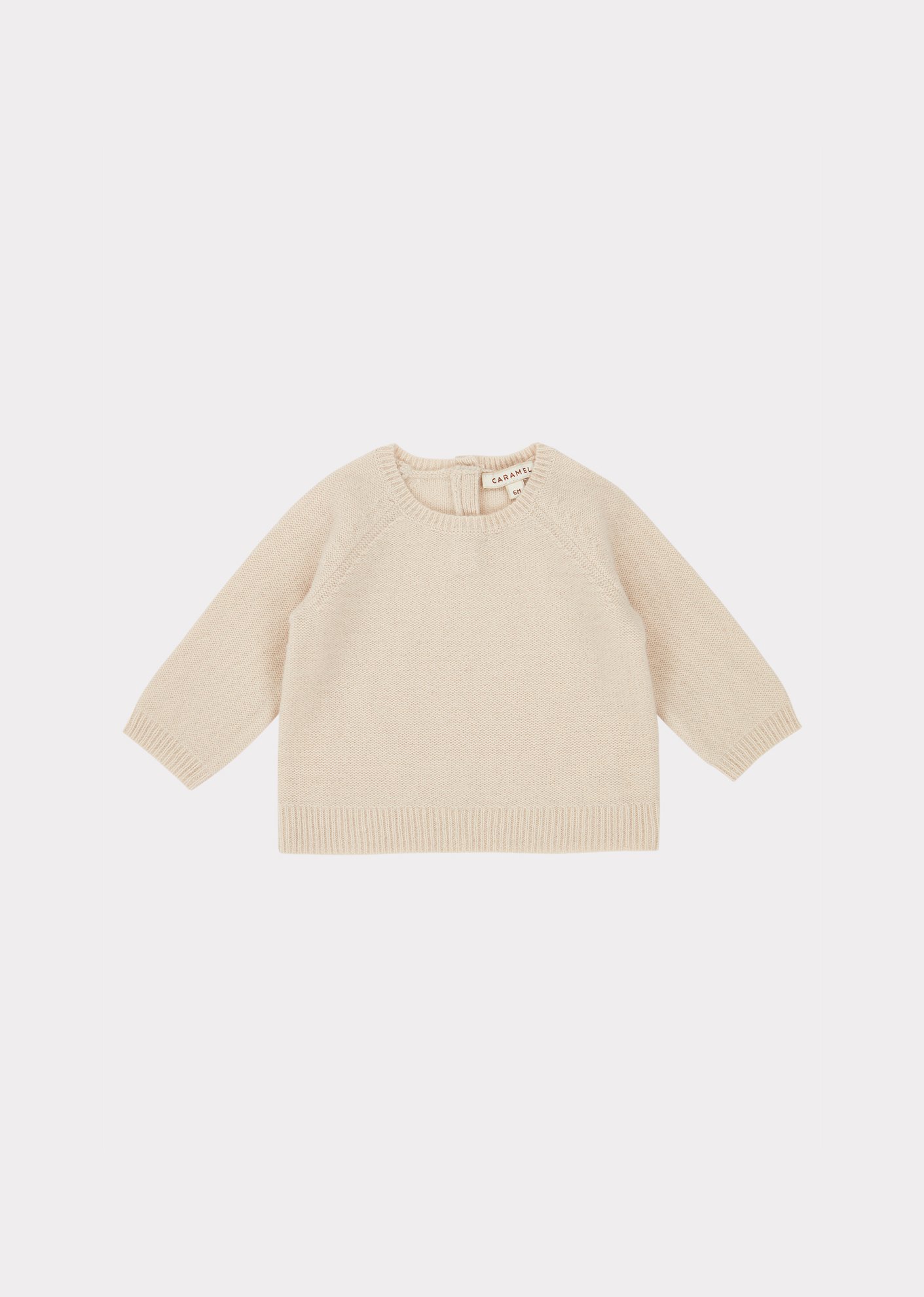 cream baby jumper