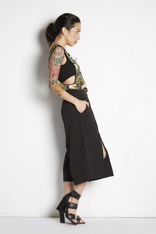 Culottes with Front Slit Culottes with Front Slit