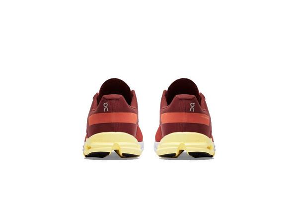 On Shoes Cloudflow Sneaker - Rust Limelight | Garmentory display picture 2