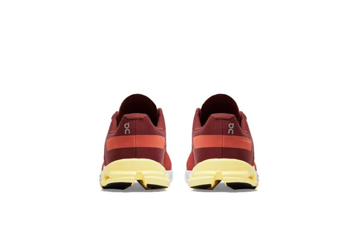 On Shoes Cloudflow Sneaker - Rust Limelight | Garmentory display picture 1