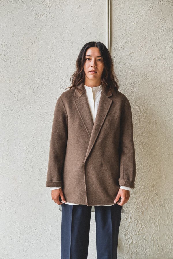 Seya Undyed Yak Wool Jacket | Garmentory
