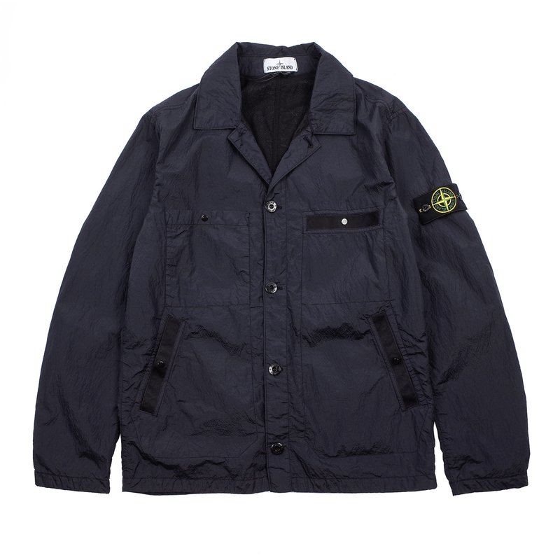 GARMENT DYED METAL SEERSUCKER TC JACKET 