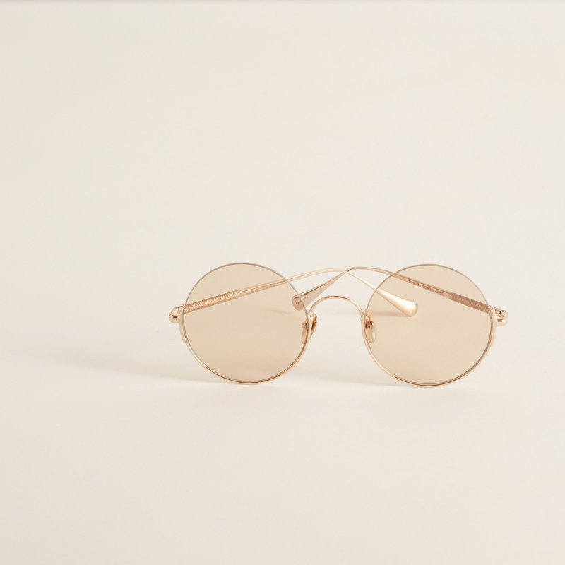 Sunday Somewhere Hunter Sunglasses - White Gold | Garmentory