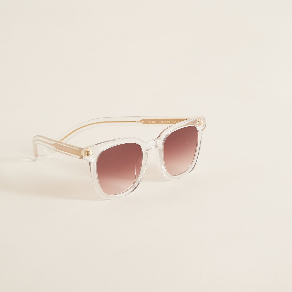 Sunday Somewhere Ubud Sunglasses - Crystal | Garmentory display picture 2