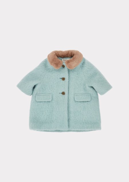 caramel baby and child coat