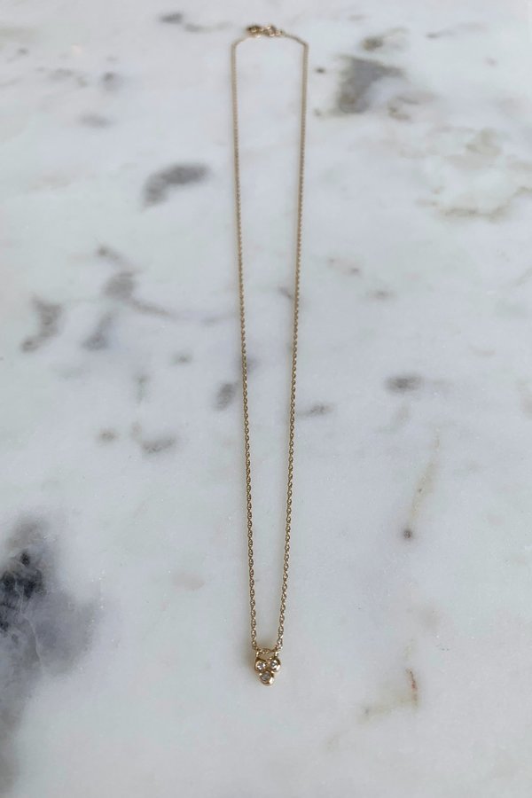 Blanca Monrós Gómez Triple Seed Necklace - 14k Yellow Gold Blanca Monrós Gómez Triple Seed Necklace - 14k Yellow Gold