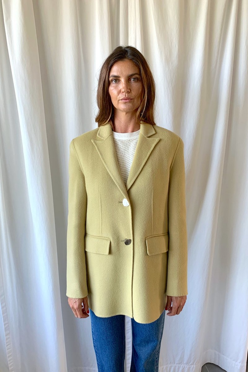 【REJINA PYO】\"Bowen Jacket\" yellow-BEIGE REJINA PYO】 Bowen Jacket yellow-BEIGE
