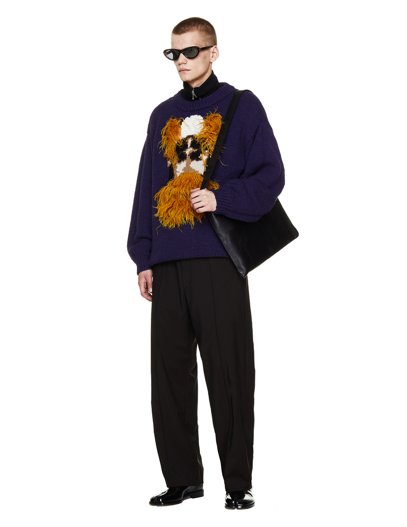 Hender Scheme Twist Buckle Bag M - Black Leather | Garmentory 