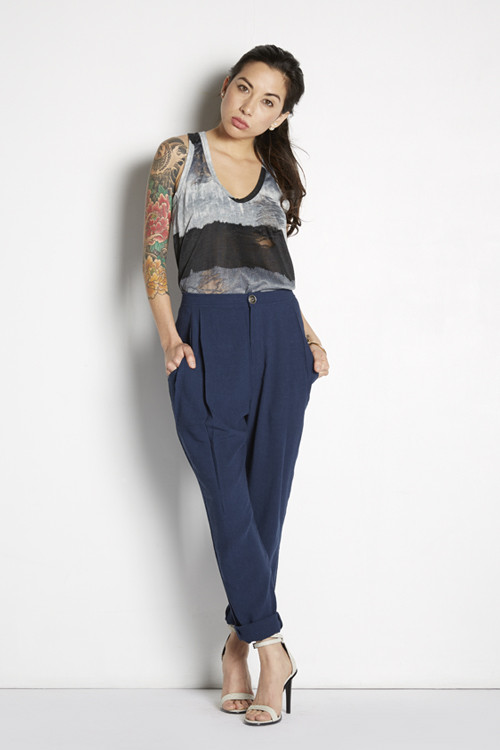 Gathered Trouser Gathered Trouser