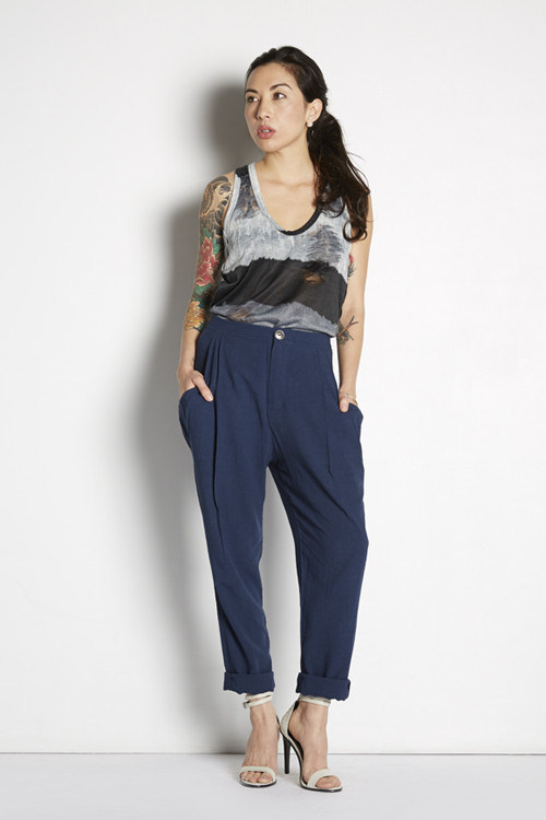 Gathered Trouser Gathered Trouser