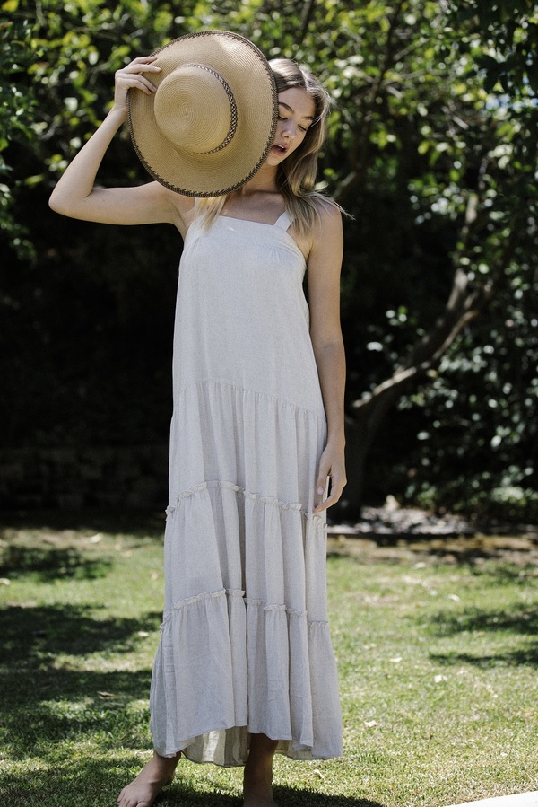Six Crisp Days Lumi Dress - Beige Six Crisp Days Lumi Dress - Beige