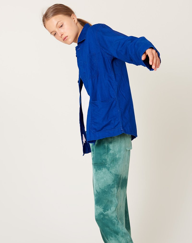 Vintage Chore Coat - Bright Indigo