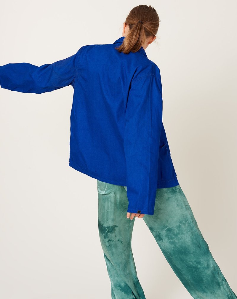 Vintage Chore Coat - Bright Indigo