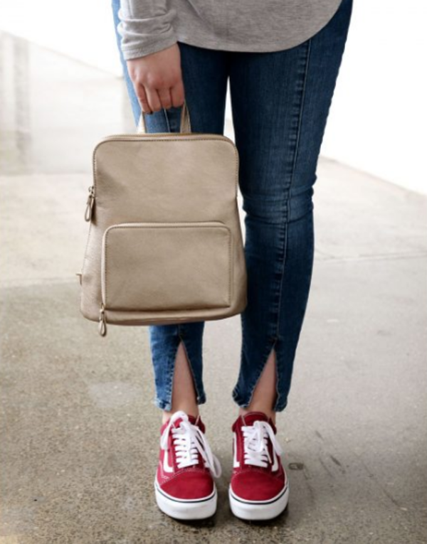 Joy Susan Vegan Leather Mini Backpack - Baby Blue | Garmentory