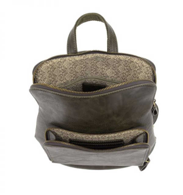 Joy Susan Olive Green Backpack Joy Susan Julia Mini Backpack L8038 – SOLE DESIRE // RUN NEWPORT main image 4
