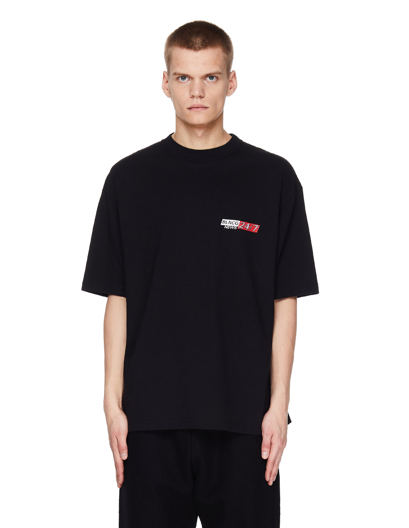 VIP【関税送料無料】希少 BALENCIAGA COTTON T-SHIRT VIP【関税送料無料】希少 BALENCIAGA LOGO COTTON T-SHIRT