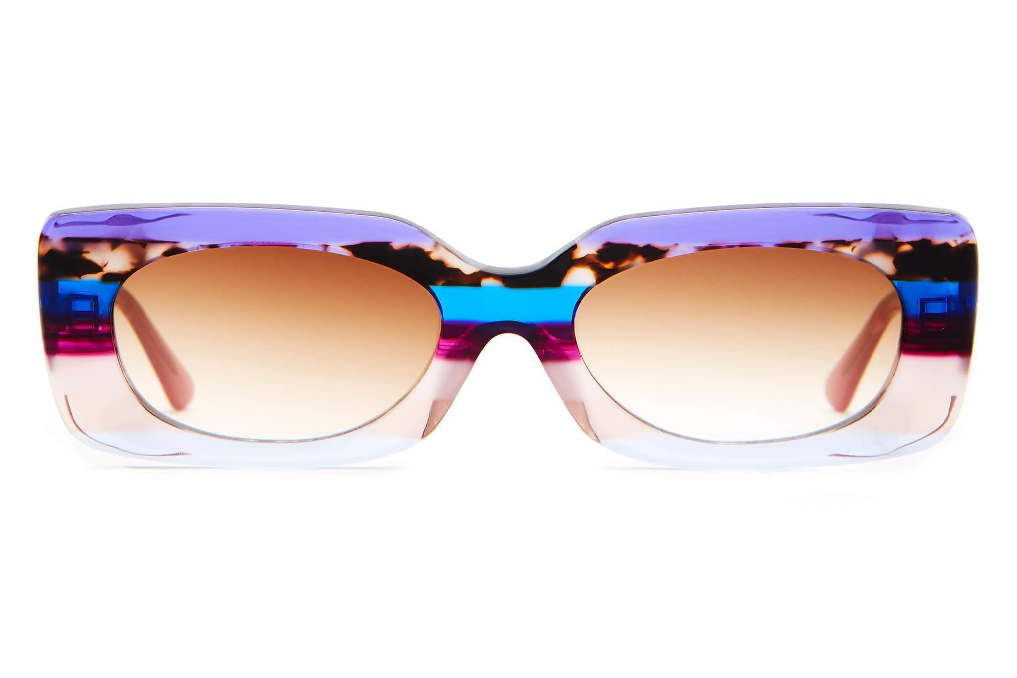 Crap Eyewear Supa Phreek Sunglasses Lilac Stripes The Supa Phreek II Lookbook | Crap® Eyewear – Crap Eyewear main image 3
