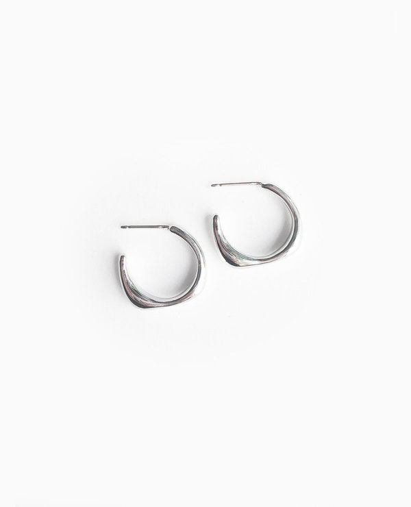 SUAI Lysa Hoops - Silver SUAI Lysa Hoops - Silver