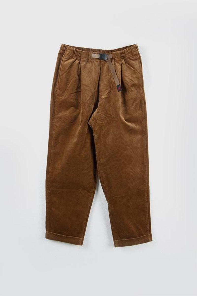 新品 GRAMICCI CORDUROY TUCK TAPERED PANTS G4FU-P040_CORDUROY-LOOSE-