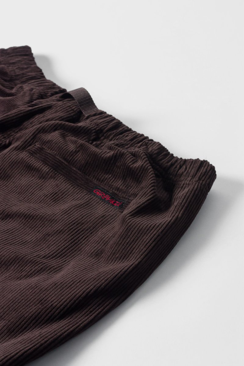 新品 GRAMICCI CORDUROY TUCK TAPERED PANTS Gramicci Corduroy Tuck Tapered Pants - Dark Brown | Garmentory