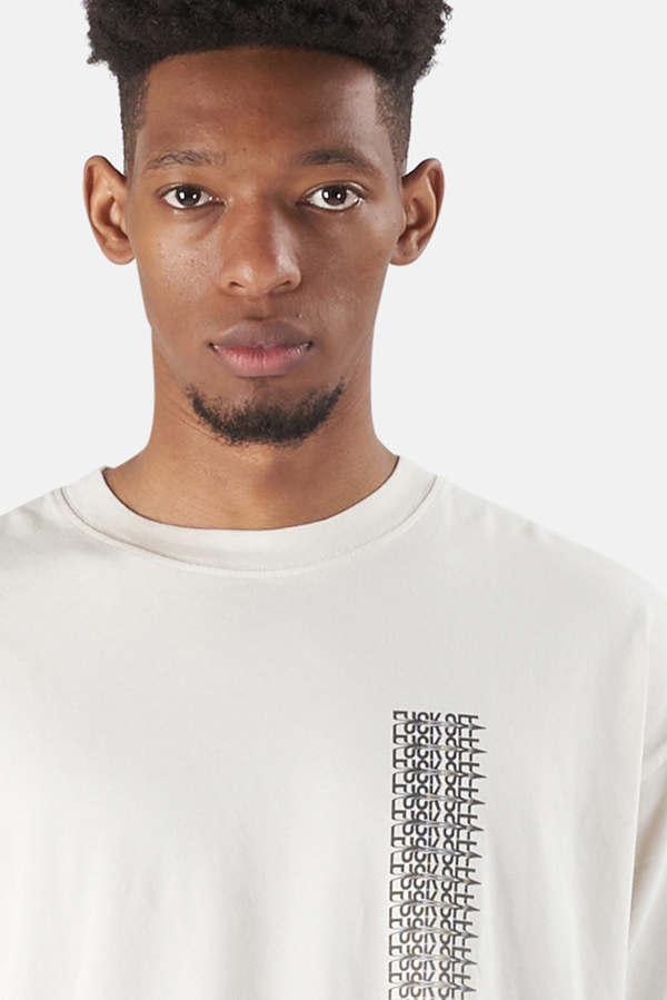 【STAMPD】F*** OFF DRAG SS BOX TEE Stampd F*** Off Drag Box T-Shirt - Cement | Garmentory