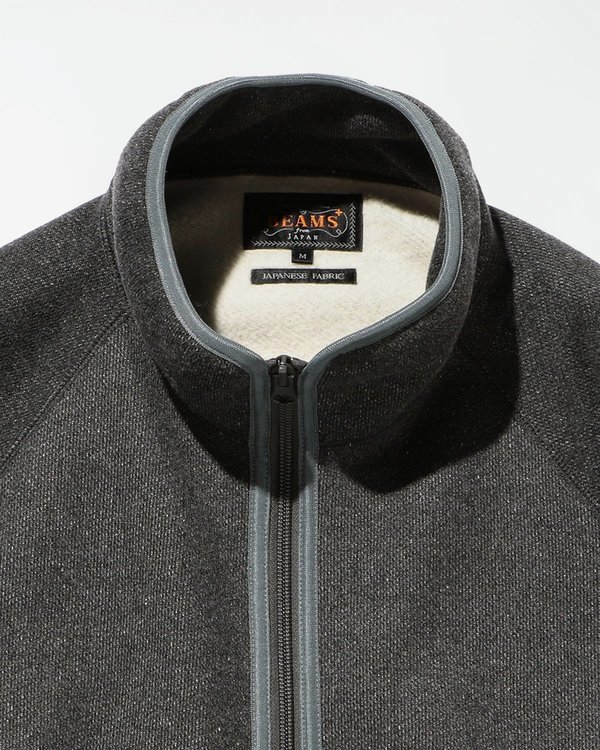 Beams Plus Military liner jersey jacket charcoal Garmentory