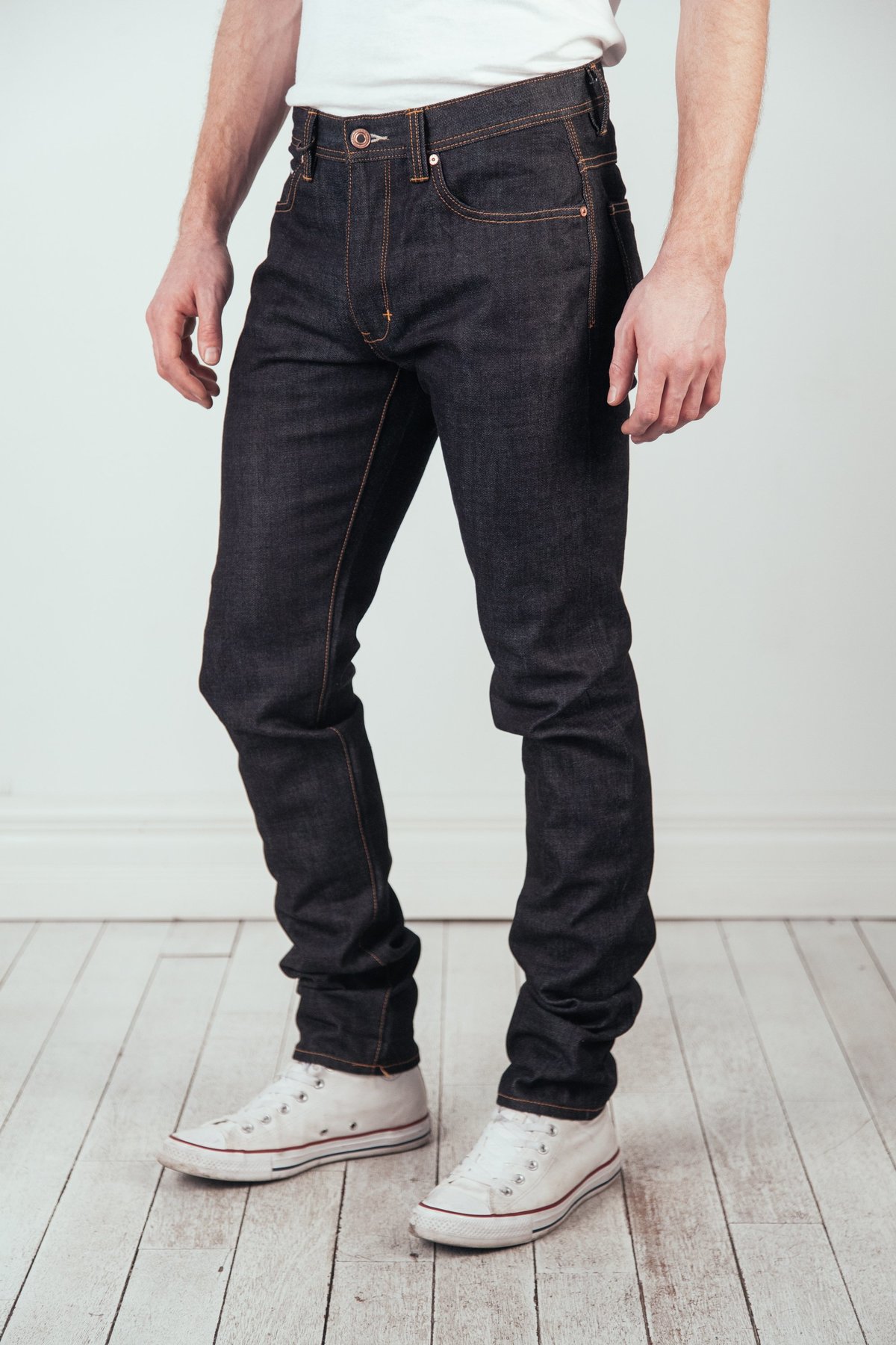 NEUW Lou Slim Jean - Raw Selvedge Blue - Image 2 of 7