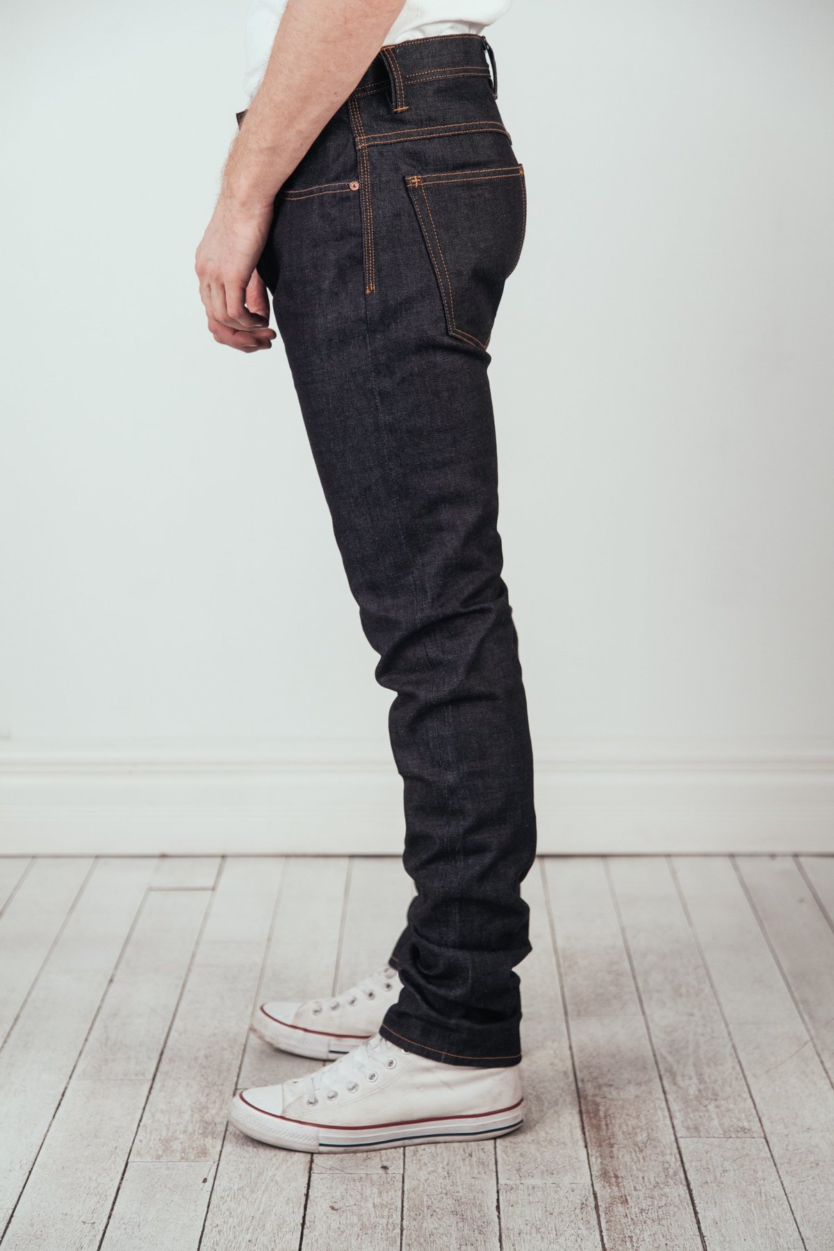 NEUW Lou Slim Jean - Raw Selvedge Blue - Image 3 of 7