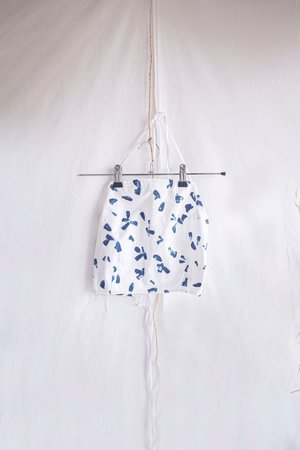 SIZ CONNESS TOP - White/Blue SIZ CONNESS TOP - White/Blue