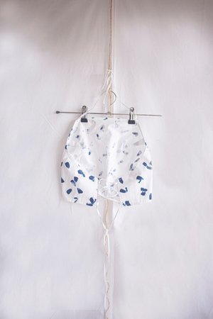 SIZ CONNESS TOP - White/Blue SIZ CONNESS TOP - White/Blue