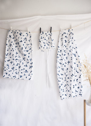 SIZ CONNESS TOP - White/Blue SIZ CONNESS TOP - White/Blue