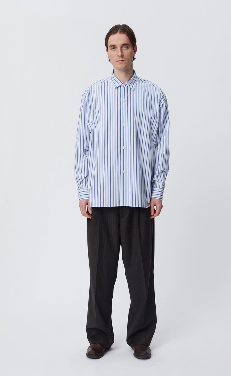 Mfpen Generous Shirt - Yuppie Stripe | Garmentory