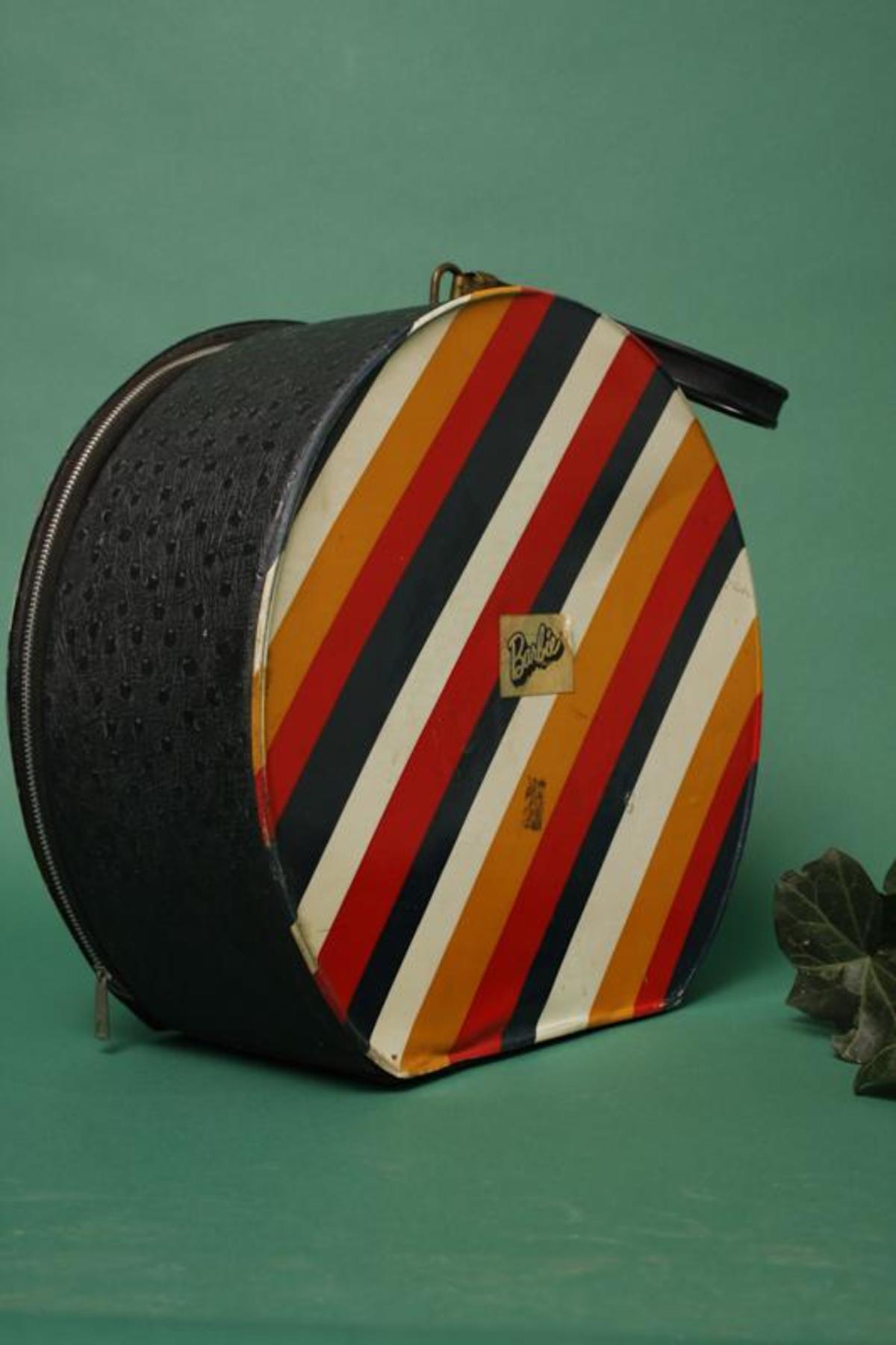 VINTAGE STRIPED BARBIE TRAIN CASE Garmentory