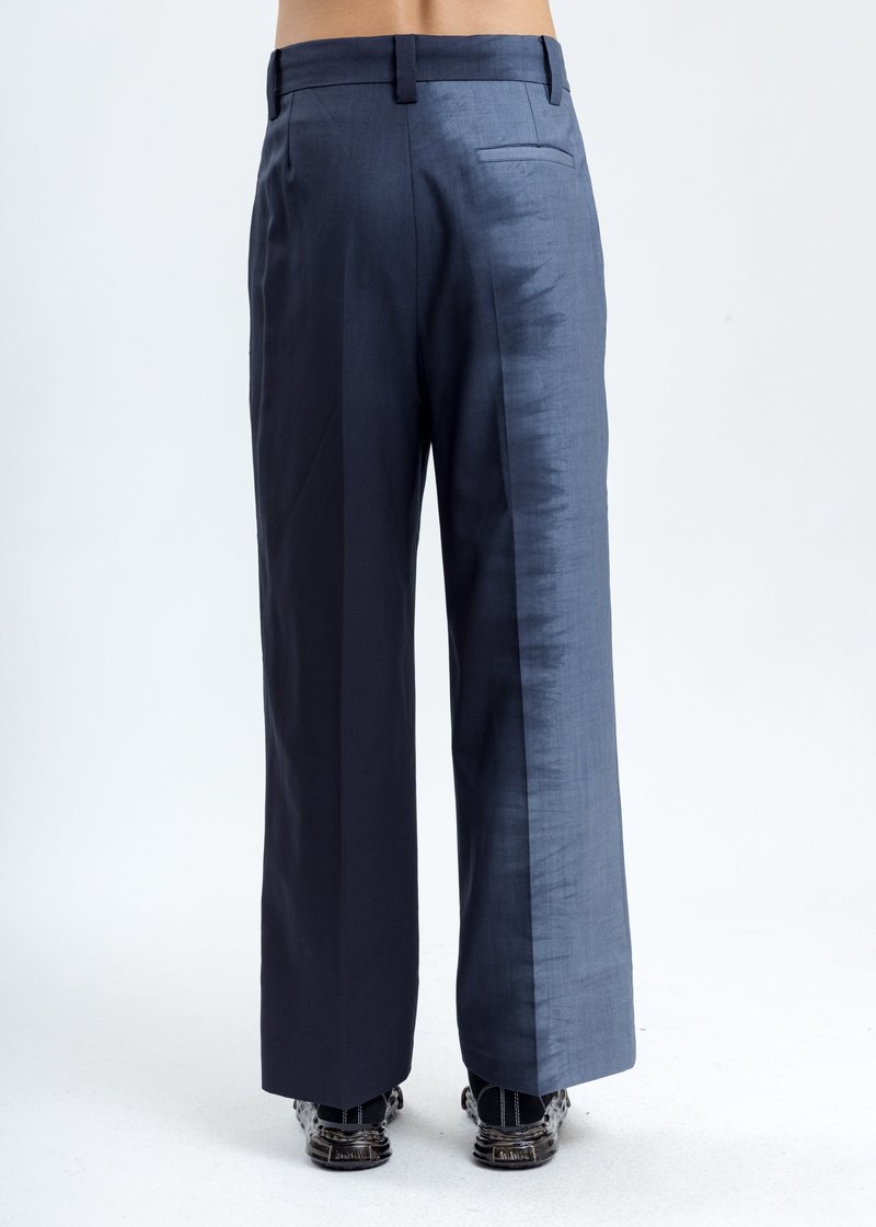 Feng Chen Wang Tie Dye Suit Pants - Grey | Garmentory