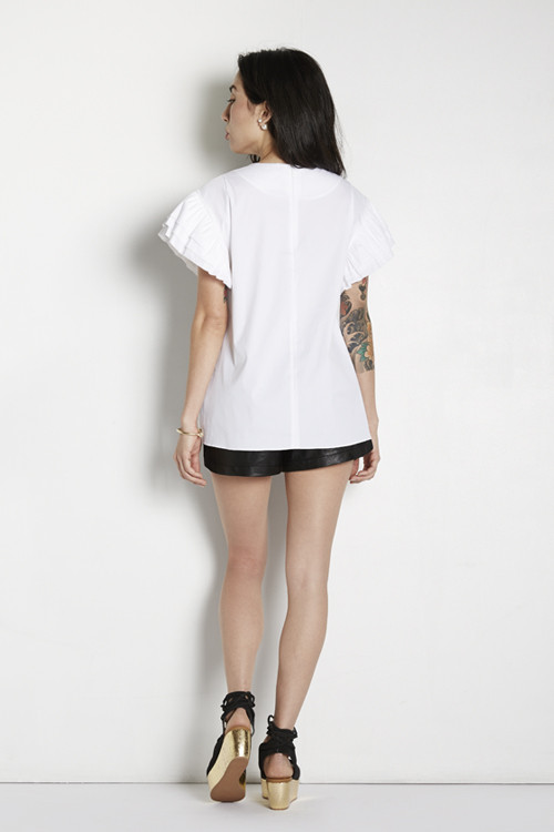 Tina Blossom Ruffle Sleeve Top Tina Blossom Ruffle Sleeve Top