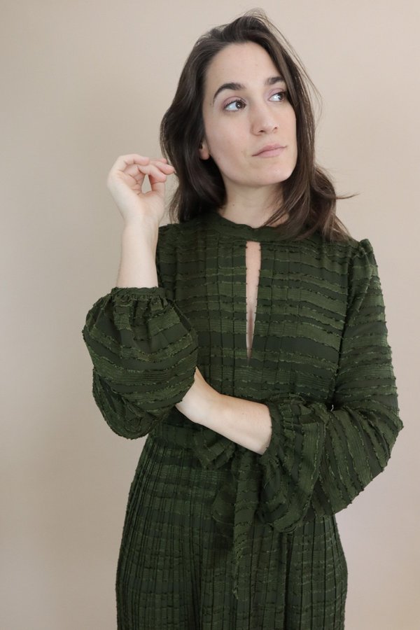 traffic people green dress Traffic People - The Archive Rene Dress main image 0