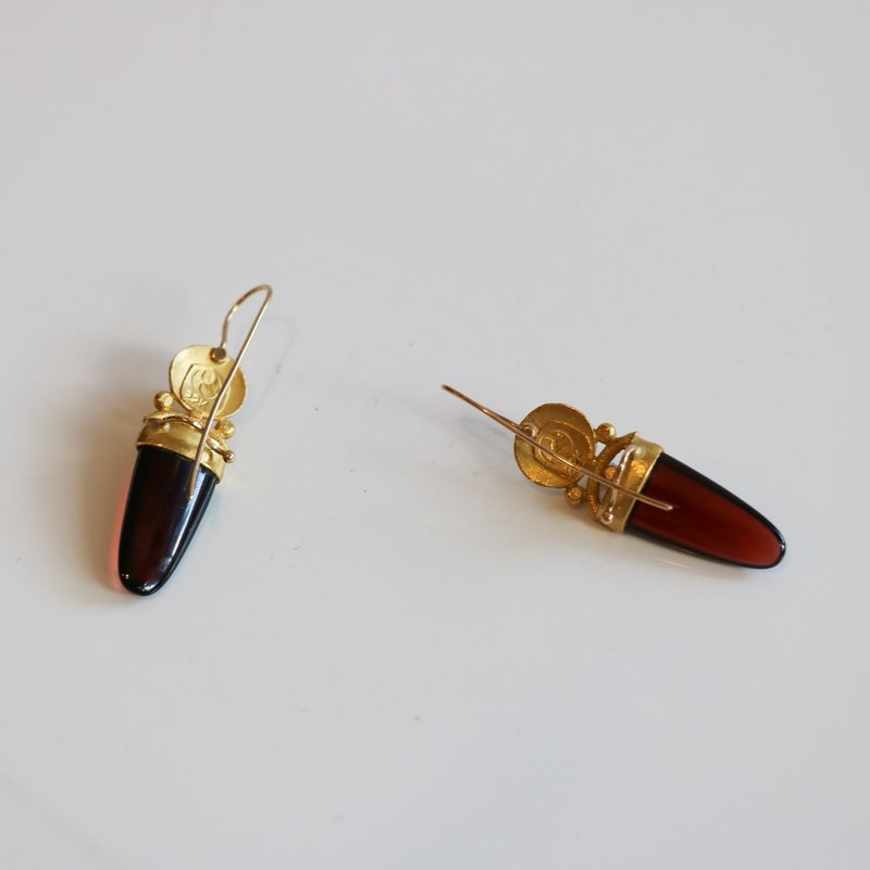 [pre-loved] Ross Coppelman Garnet Earrings