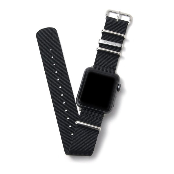Watch Band For Apple Watch Black Garmentory