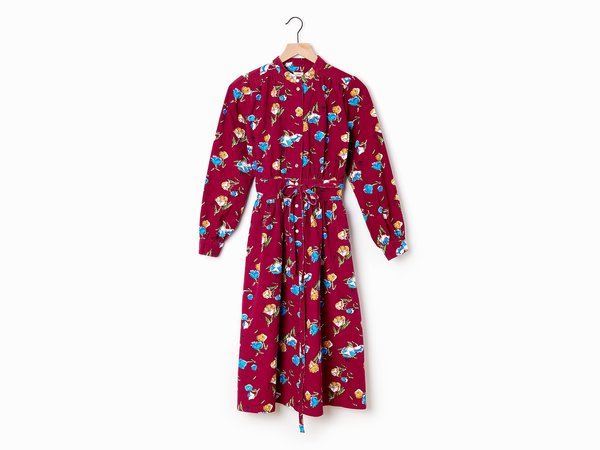 Warm Montessori Floral Dress Warm Montessori Floral Dress