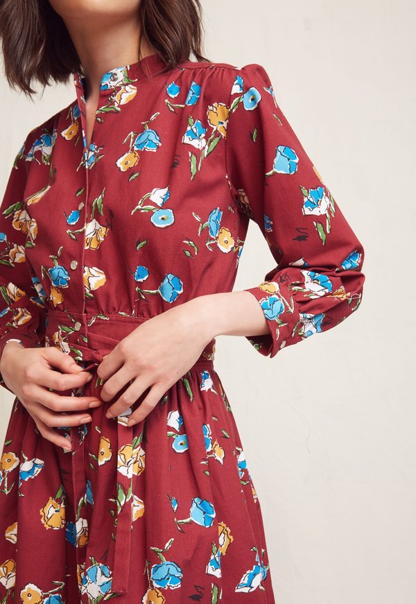 Warm Montessori Floral Dress Warm Montessori Floral Dress