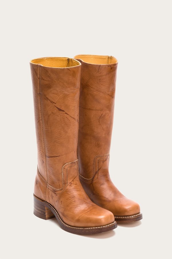 Frye Campus Tall Boot Saddle on Garmentory
