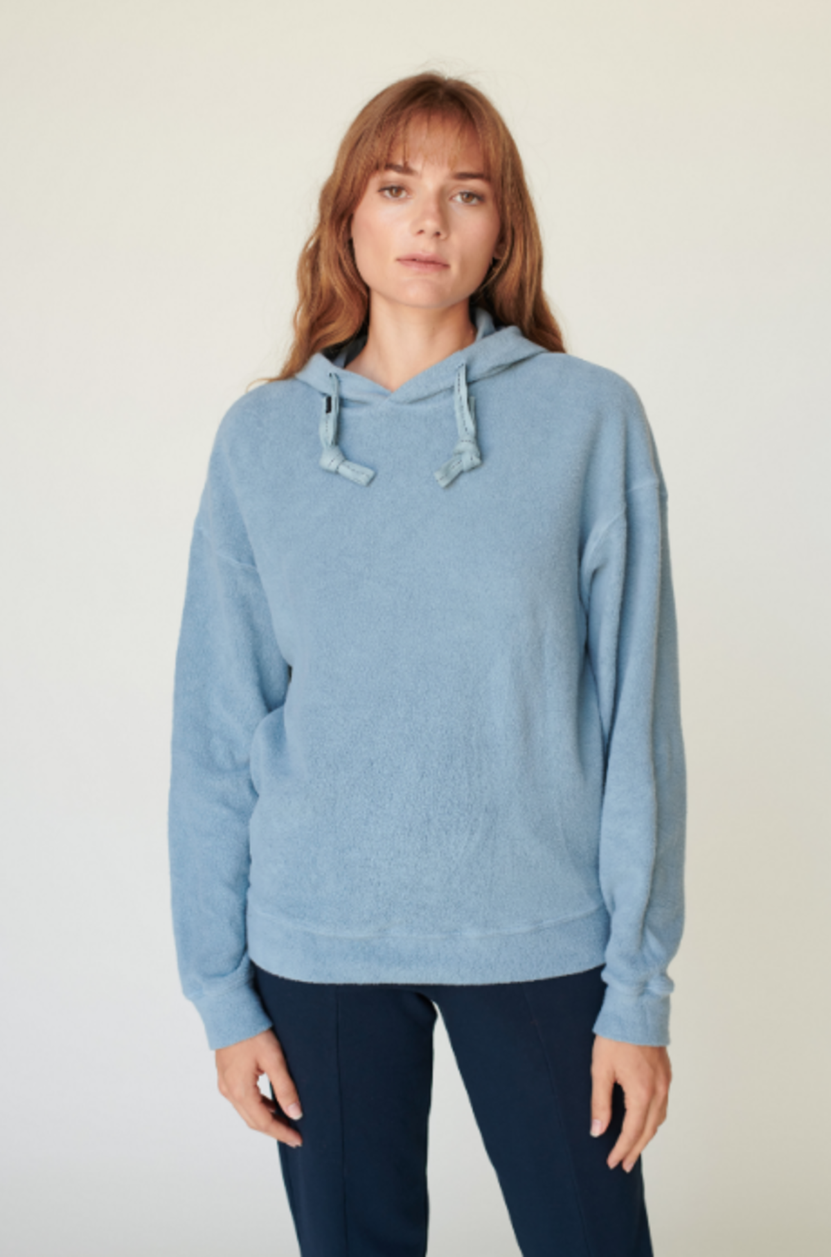 Stateside Sherpa Hoodie - Wedgewood Blue | Garmentory