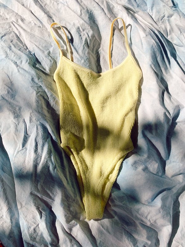 Hunza G pamela swim - lemon