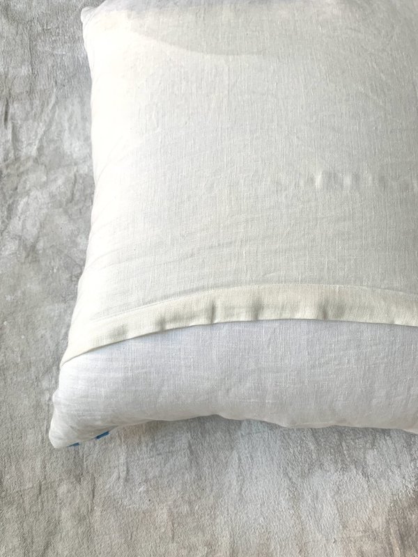 Cuttalossa & Co. Hand Painted Linen Series Pillow - Madonna Cuttalossa & Co. Hand Painted Linen Series Pillow - Madonna
