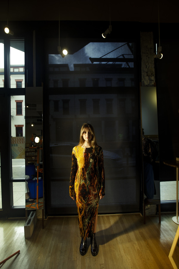 Julia Heuer Hanne Dress Print Frilli