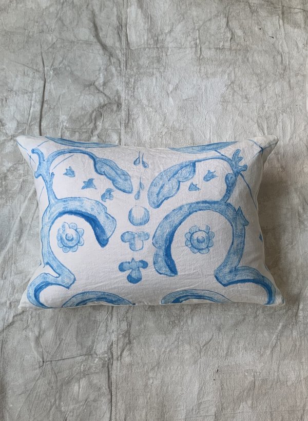 Cuttalossa & Co. Hand Painted Linen Series - Ornamental I Cuttalossa & Co. Hand Painted Linen Series - Ornamental I